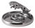 Vintage Chrome Plated Jaguar Dealership Ashtray, 1960 For Sale