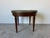 Vintage Louis XVI Style Round Coffee or Side Table With Travertine Marble Top For Sale - Image 4 of 12