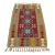 1990s Tribal Green Geometric Kilim For Sale
