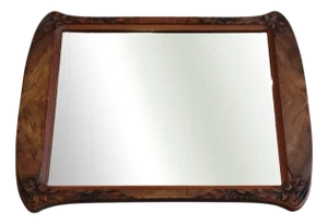 Antique Art Nouveau Mirror in the style of Camille Gauthier