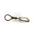 Traditional Mid 19th Century Georgian Pinchbeck Quizzing Glass With Floral Motif and Swivel Handle For Sale - Image 3 of 7