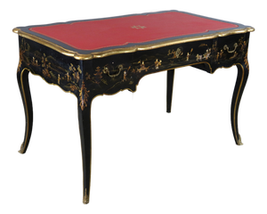 Louis XV Style Desk with Chinese Influences, 1920s