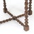 Small Side Table with Sugarcane Frame and Brass Top, 1920s For Sale - Image 4 of 8