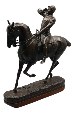 The Whip Bronze Sculpture by John Willis Good
