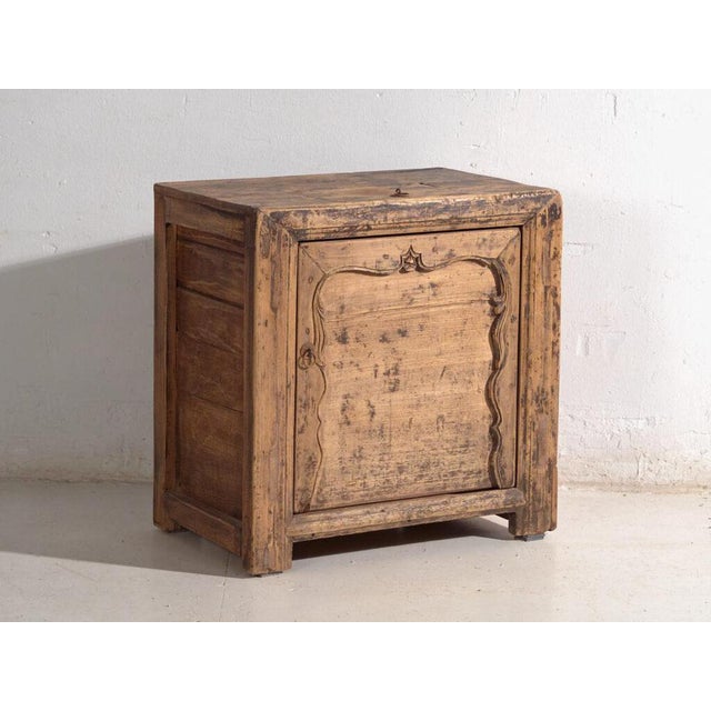 Low Chinese Shanxi Side Cabinet in Elm For Sale - Image 11 of 11