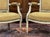 Beige Louis XVI Cabriolet Chairs in Beechwood with Polychrome Paint, Set of 2 For Sale - Image 8 of 18