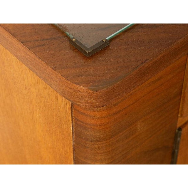 Art Deco Bedside Tables in Walnut, Set of 2 For Sale - Image 4 of 10
