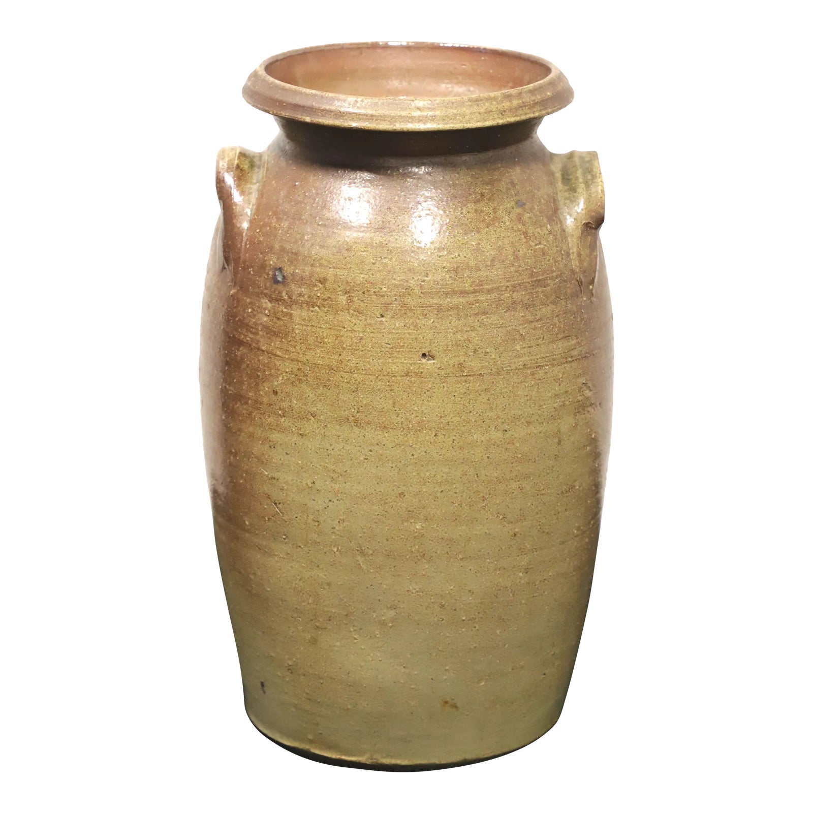 Antique Glazed Pottery Urn Chairish