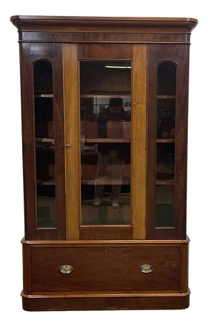 19th Century English Mahogany Bookcase