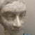 Early 20th Century Hand-Sculpted Figurative Plaster Bust on Wooden Base For Sale - Image 9 of 12