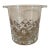 Mid 20th Century Traditional Cut Glass Ice Bucket With Handles For Sale