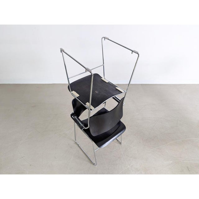 Howe 40/4 Chairs by David Rowland, Set of 4 For Sale - Image 17 of 18