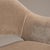 Wood Knoll Saarinen Executive Arm Dining Chairs in Sand Mohair, Walnut Legs For Sale - Image 7 of 9