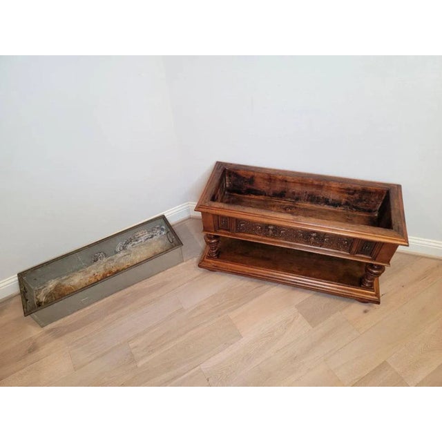 19th Century Italian Renaissance Revival Carved Jardiniere Stand For Sale - Image 10 of 11