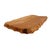 American Vintage Scalloped Carved Edge Wooden Tray For Sale - Image 3 of 4