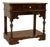 19th Century English Oak Console or Side Table For Sale