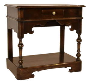19th Century English Oak Console or Side Table