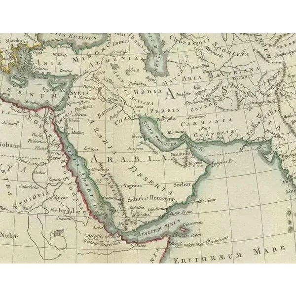 Map of Europe and Africa and Asia, 1802 For Sale - Image 6 of 7