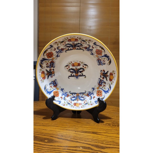 Vintage Italian Ceramic Bowl For Sale - Image 11 of 11