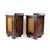 Tall Vintage Bedside Tables in Wood, Czechoslovakia, 1930s, Set of 2 For Sale - Image 11 of 16