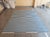 Handmade Cotton Striped Rug, Up Down Stripe Blue and White - 11'x11' For Sale - Image 9 of 10