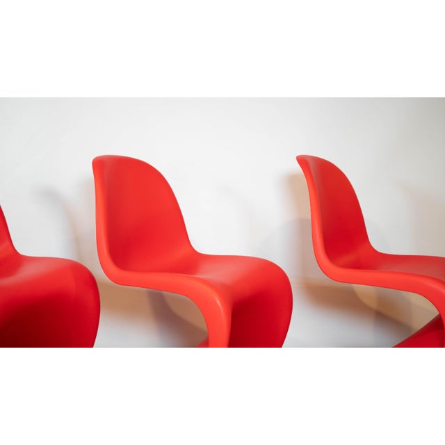 Vitra Verner Panton for Vitra Panton S Chairs - Set of 4 For Sale - Image 4 of 15