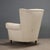 Vintage Bergère Lounge Chair in Beech and Fabric, 1950s For Sale - Image 10 of 13