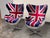 English Acme Furniture Brancaster British Flag Egg Chairs, Pair For Sale - Image 3 of 12