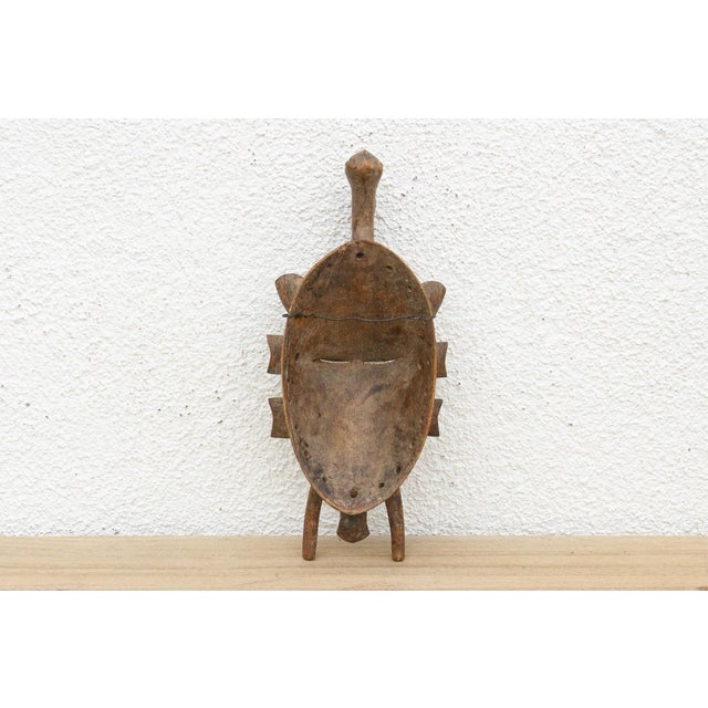 Wood West African Kpelle Ancestral Mask Art For Sale - Image 7 of 8