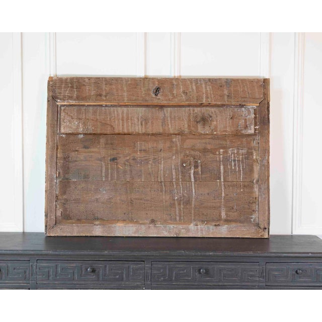 Late 18th Century French Carved Boiserie Panel with Original Paint For Sale - Image 10 of 10