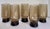 Dating to the mid-20th century, this handsome set of five beverage glasses embodies the understated elegance that defined...