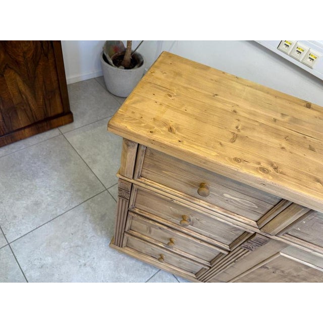 Antique Apothecary Chest of 8 Drawers For Sale - Image 12 of 15