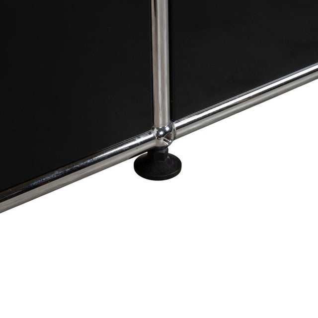 Black Sideboard in Metal from USM Haller For Sale - Image 8 of 17