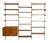 Large Danish Teak Modular Wall System from FM Møbler, 1960s For Sale