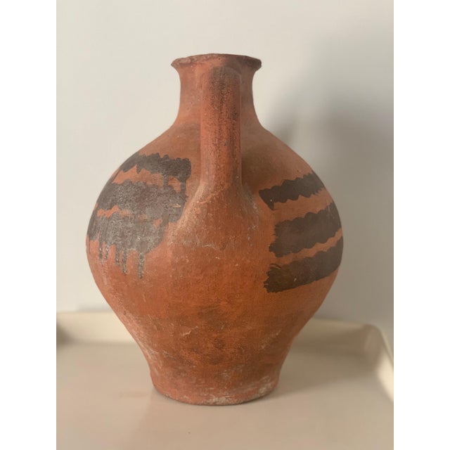 18th Century Bridal Jug Red Picher "Cantaro" from Calanda, Spain Terracotta Vase For Sale - Image 18 of 18