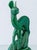 Art Deco Emerald Green Ceramic Deer Sculpture by Charles Lemanceau for Saint-Clément, France, 1930s For Sale - Image 13 of 14