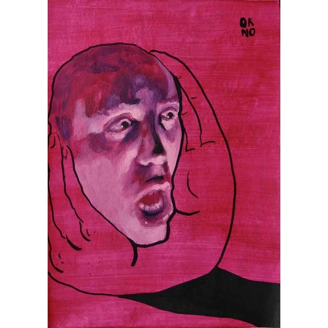 Contemporary Valeriya Shebelnichenko, What's Ahead? (2), Mixed Media, 2023 For Sale - Image 3 of 3