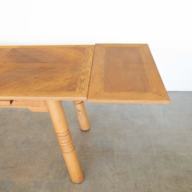 1940s French Extendable Table or Desk Attributed to Charles Dudouyt For Sale - Image 10 of 12