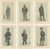Late 19th Century Unknown, British Elites 1883, Paper, Set of 6 For Sale - Image 5 of 10