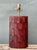 Vintage Woven Leather Lamp For Sale In West Palm - Image 6 of 12