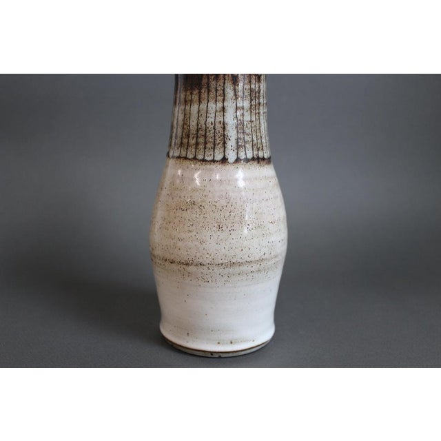 Ceramic Mid-Century Modern French Ceramic Vase by Jacques Pouchain, 1960s For Sale - Image 7 of 17
