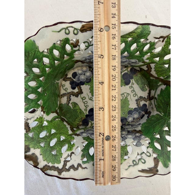 Early 19th-Century English Staffordshire Pearlware Reticulated Chestnut Basket, Circa 1820–1835 For Sale - Image 11 of 15