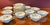 1960s Royal Crown Derby “Marquis” Pattern A1222 Bone China Cream Soup Bowls & Underplates, Set of 10 For Sale In West Palm - Image 6 of 12