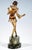 Viennese Art Deco Clotilde von Derp Dancer Figurine in Bronze attributed to Josef Lorenzl, 1928 For Sale - Image 4 of 10