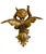 Late 19th Century 25" French Belle Époque Bronze D’Or Cherub Architectural Salvage Sculpture, 19th Century For Sale - Image 5 of 16