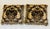 Italian Vintage 22” Italian Fortuny Velvet Feather Down Pillows Pair For Sale - Image 3 of 7
