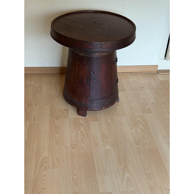 Wood Vintage Keg Bar Cabinet, 1950s For Sale - Image 7 of 15