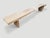 Contemporary Andrianna Shamaris Impressive Live Edge Teak Wood Long Bench For Sale - Image 3 of 18
