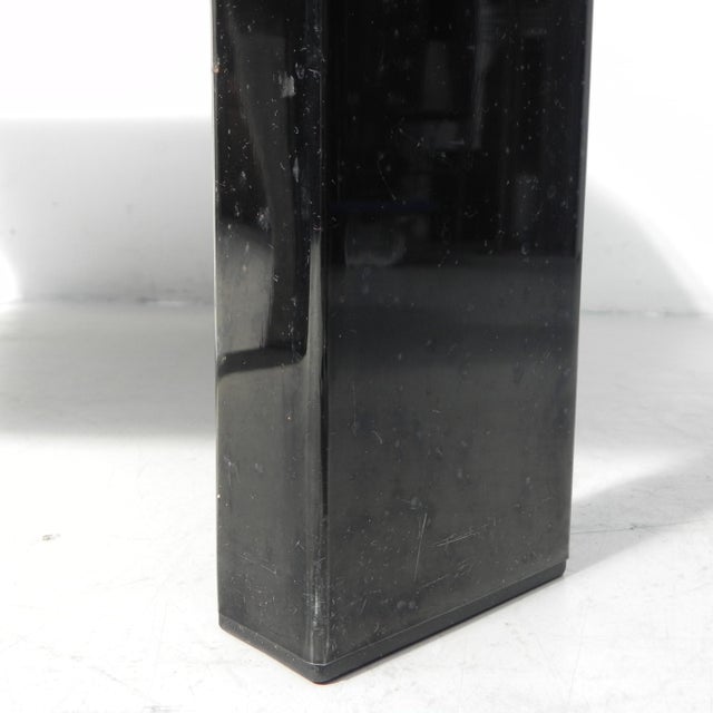 Hollywood Regency Fedam Coffee Table in Marble and Steel Frame, 1970s For Sale - Image 12 of 17