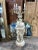 Large Vintage Italian Figural Floor Lamp Torchiere For Sale - Image 13 of 13